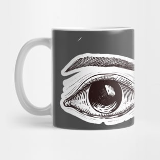 Eyes Illustration Mug